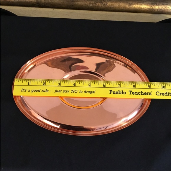 VTG MCM Copper Serving Dish - Picture 4 of 9